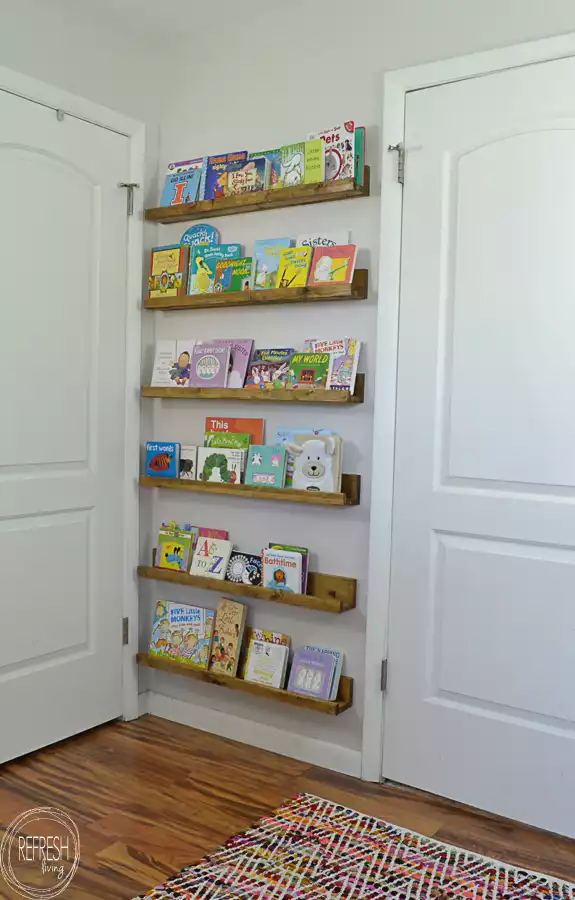 Easy to Build Book Ledges