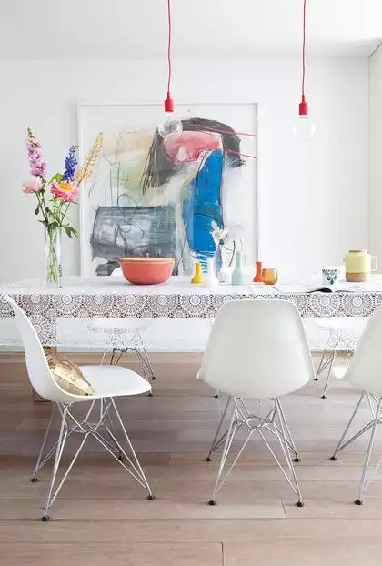 10 Beautiful Interior Designs Featuring The Eames® Molded Plastic Side Chairs