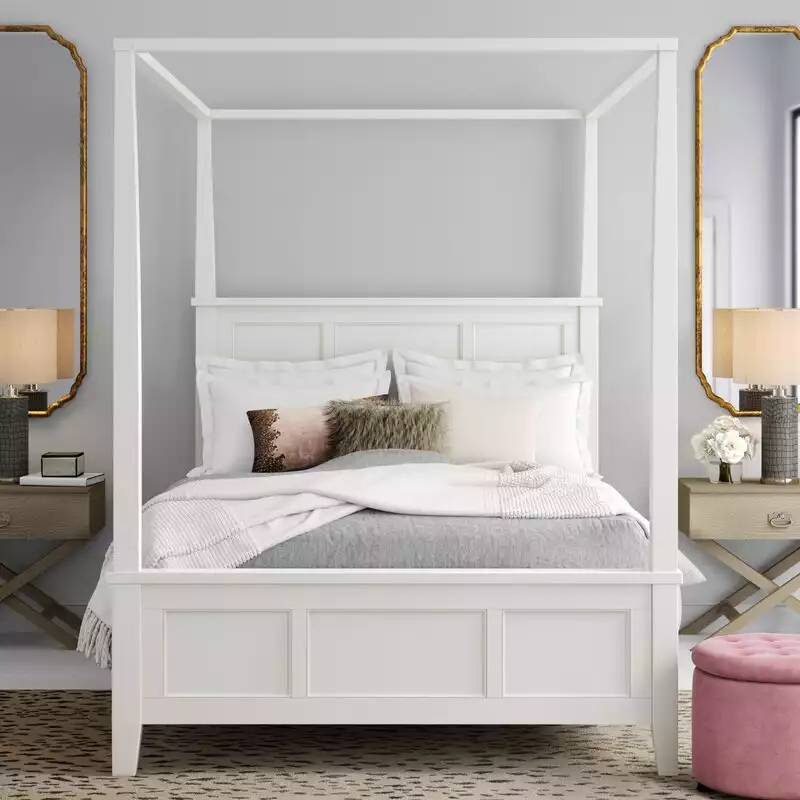 Effingham Low Profile Canopy Bed