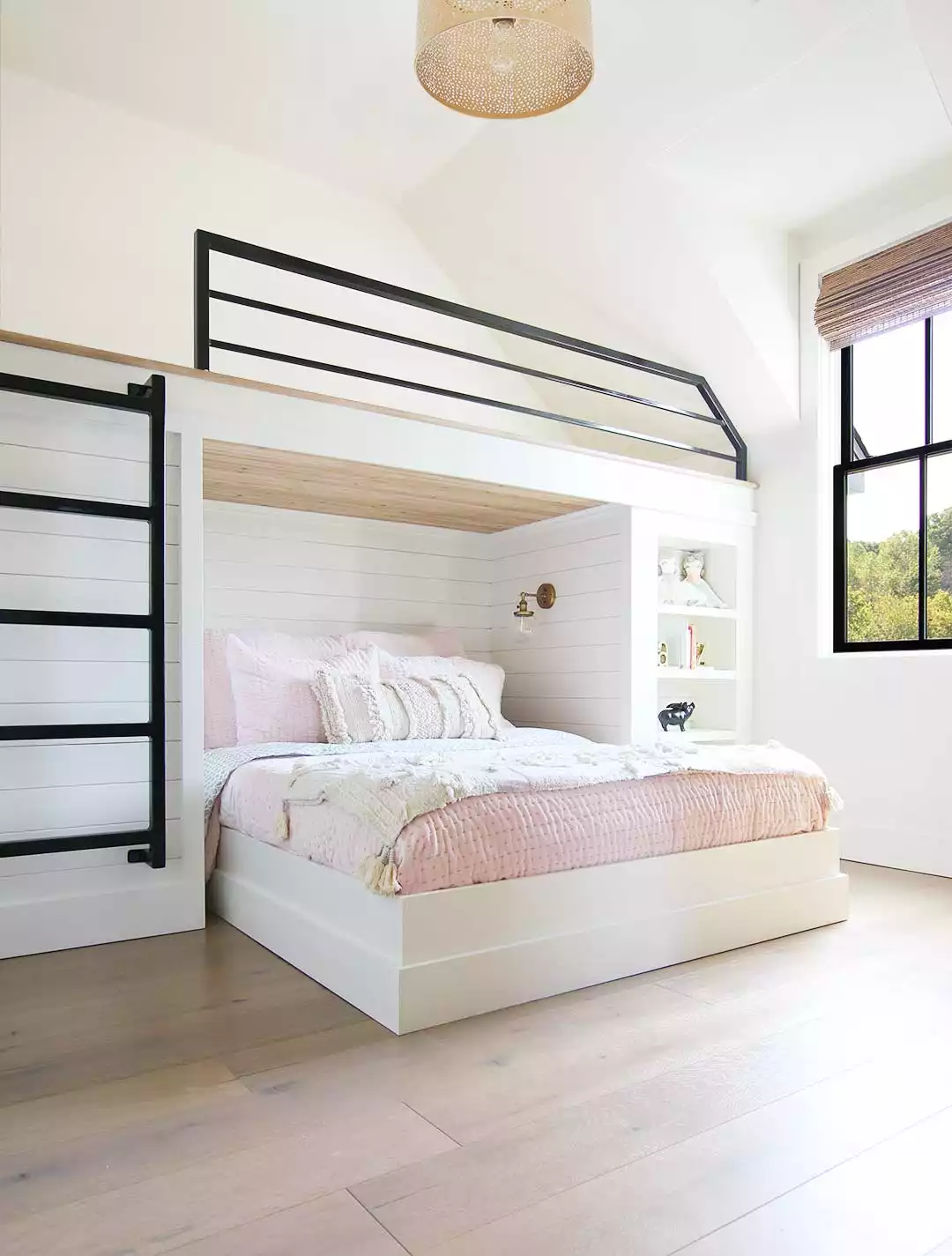 Elegant Built-In Bunk Beds