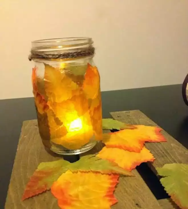 Fall Luminary Centerpiece