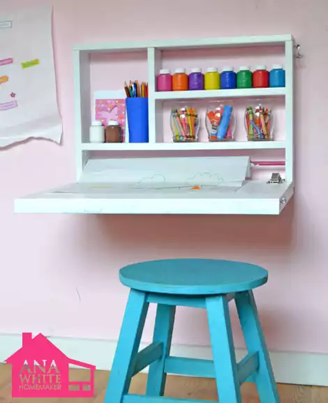 8 Small Desks And Art Center Ideas For Kids And Small Homes