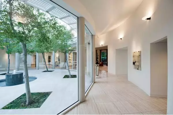 Floor to ceiling windows in your hallway