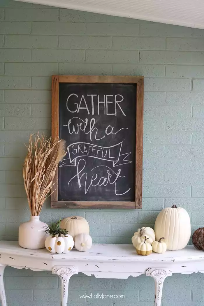 Porch Pumpkin Arrangement