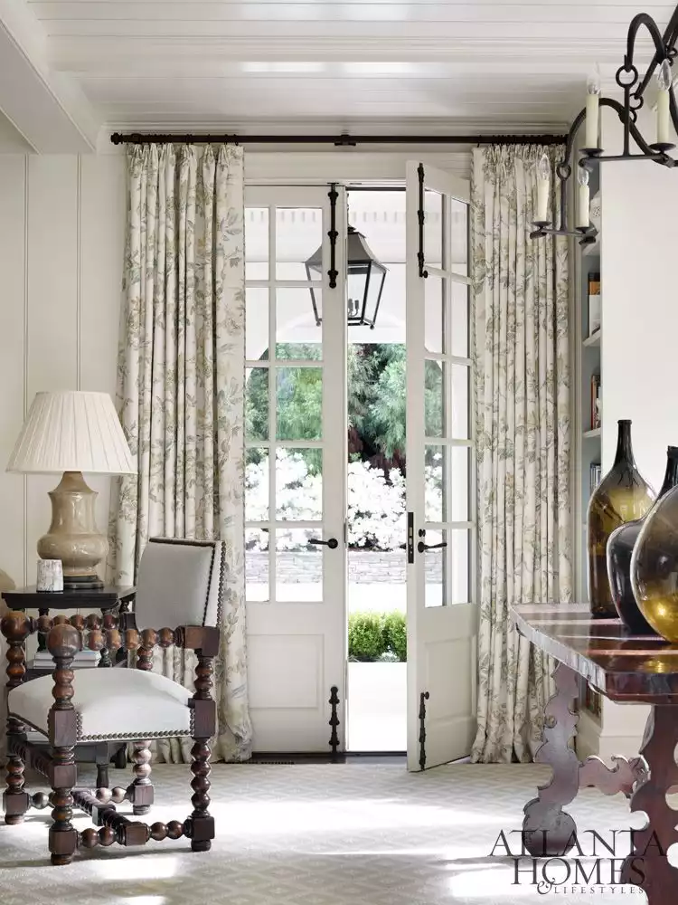 Framing with florals