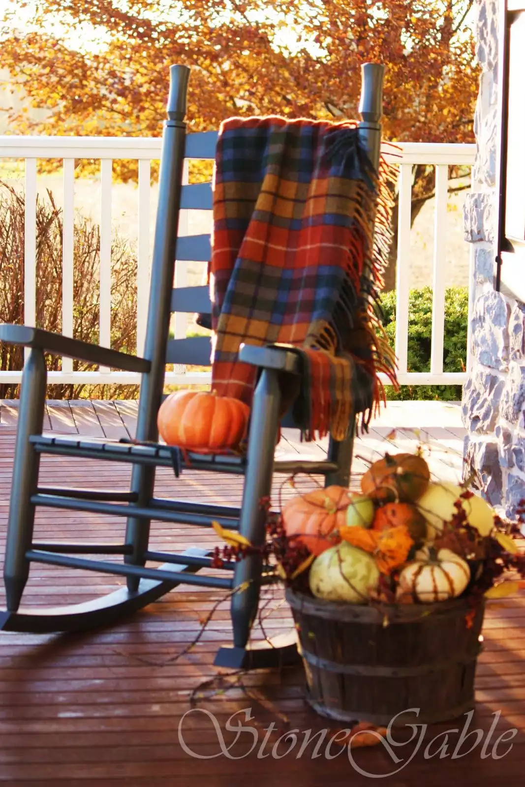Cozy Fall Rocking Chair