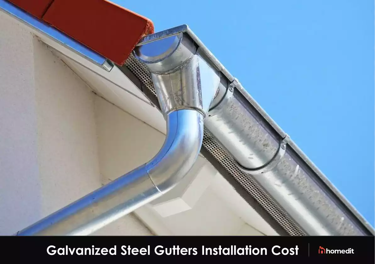 Galvanized Steel Gutters Installation Cost