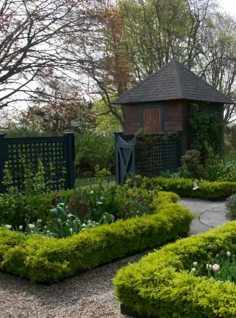 Garden Shed with a Pyramid Roof