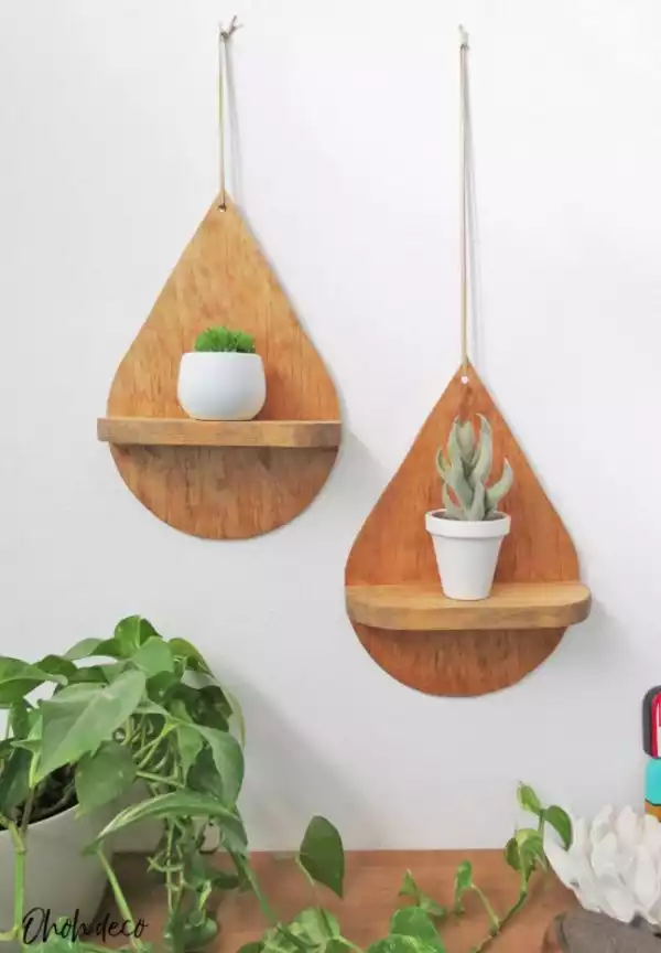 Give the shelves an interesting shape