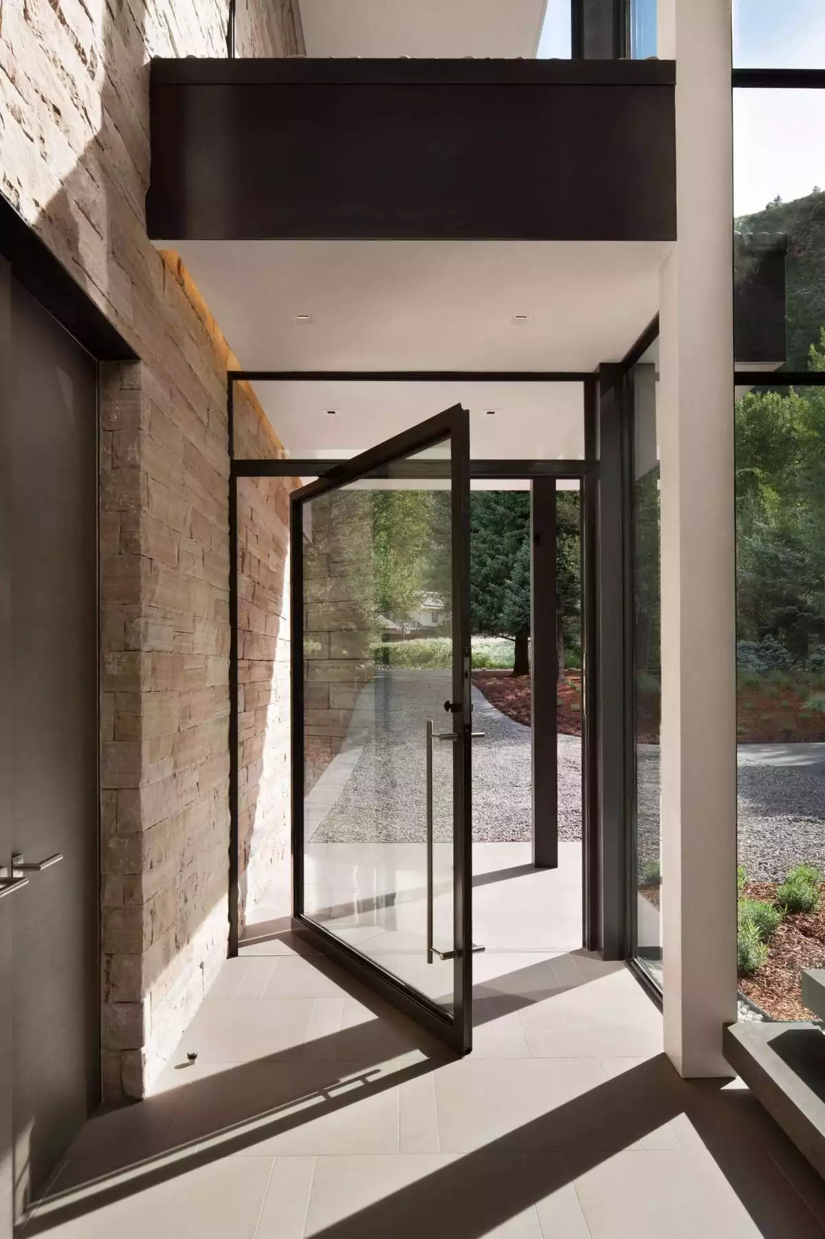 Glass Pivot Door