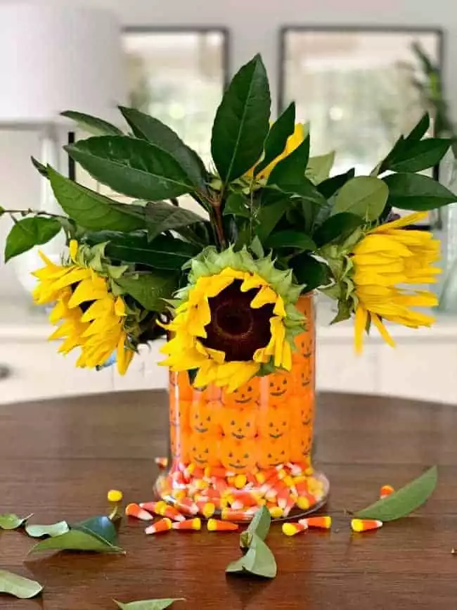 Halloween Candy Centerpiece