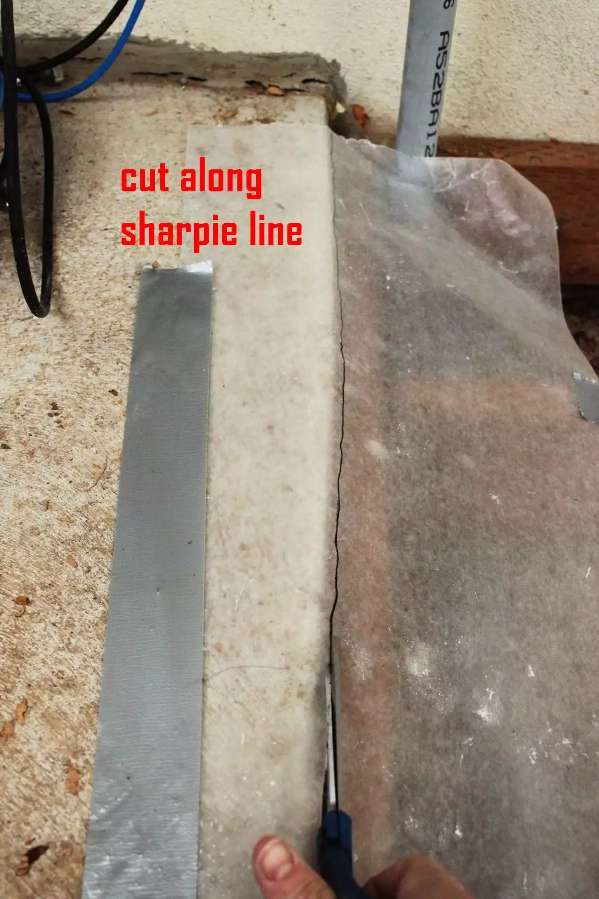 How to Install a Curved Deck Floor 7