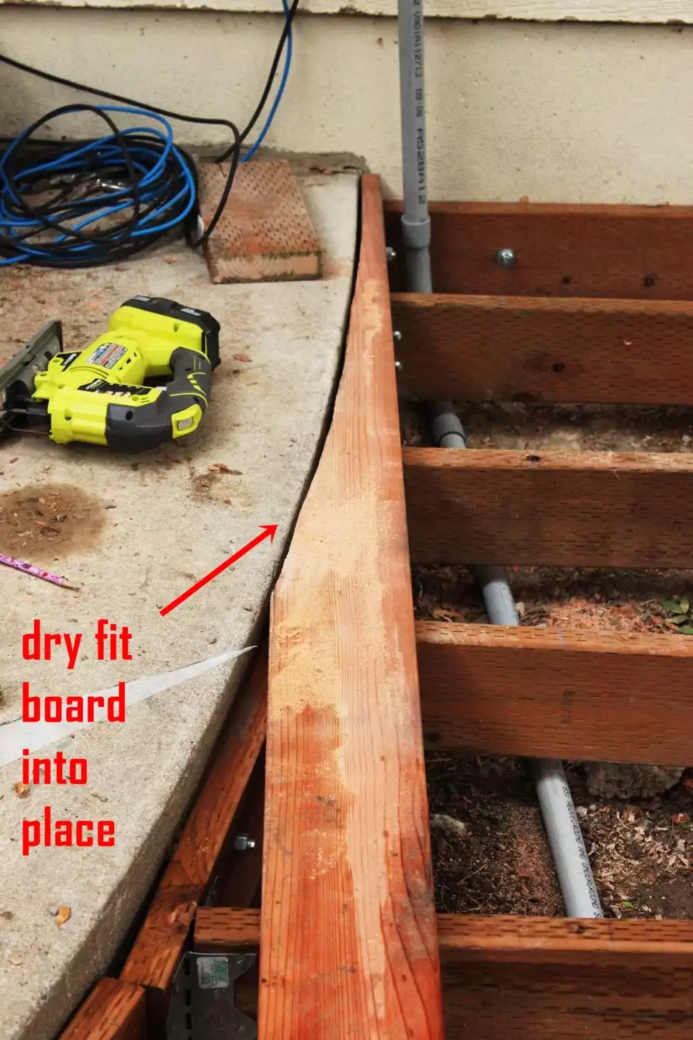 How to Install a Curved Deck Floor 14