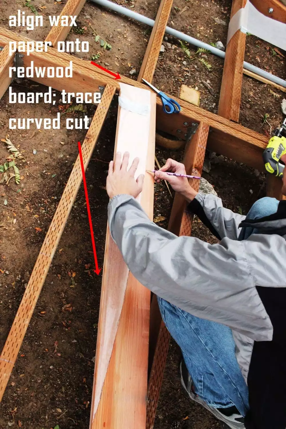 How to Install a Curved Deck Floor 9