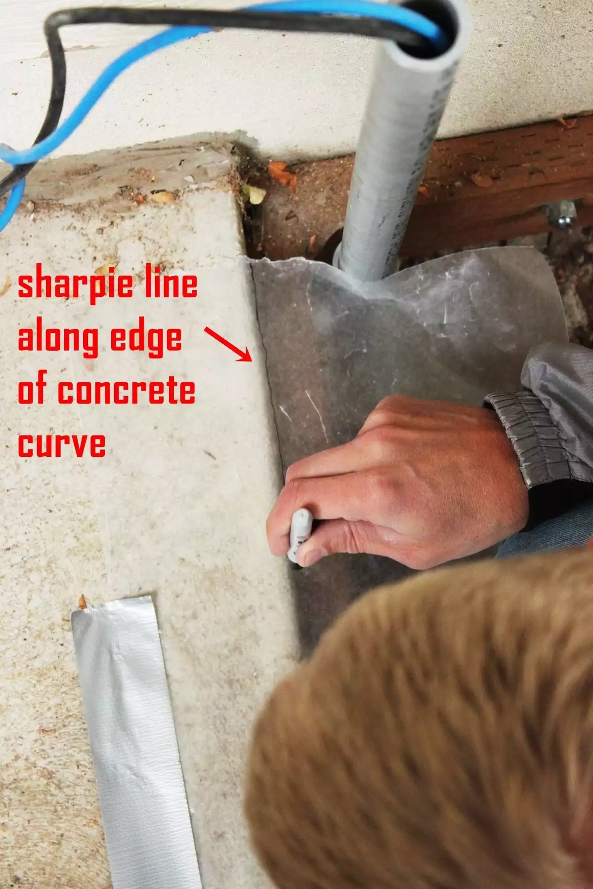 How to Install a Curved Deck Floor 6