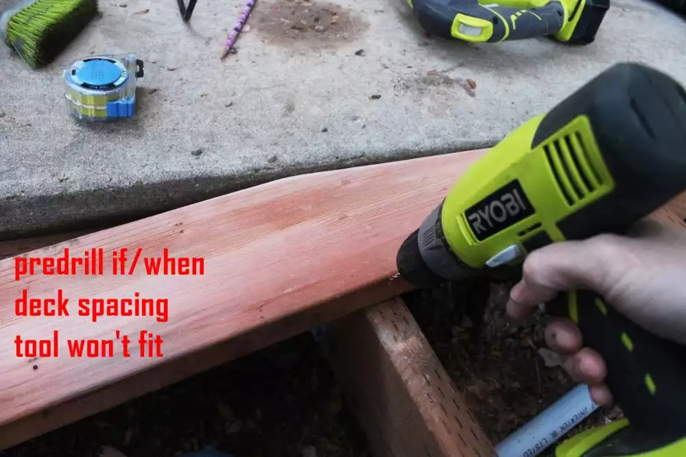 How to Install a Curved Deck Floor 20