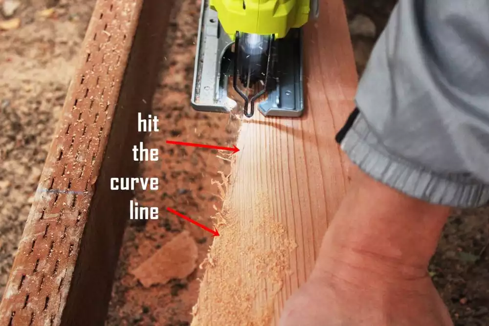 How to Install a Curved Deck Floor 12