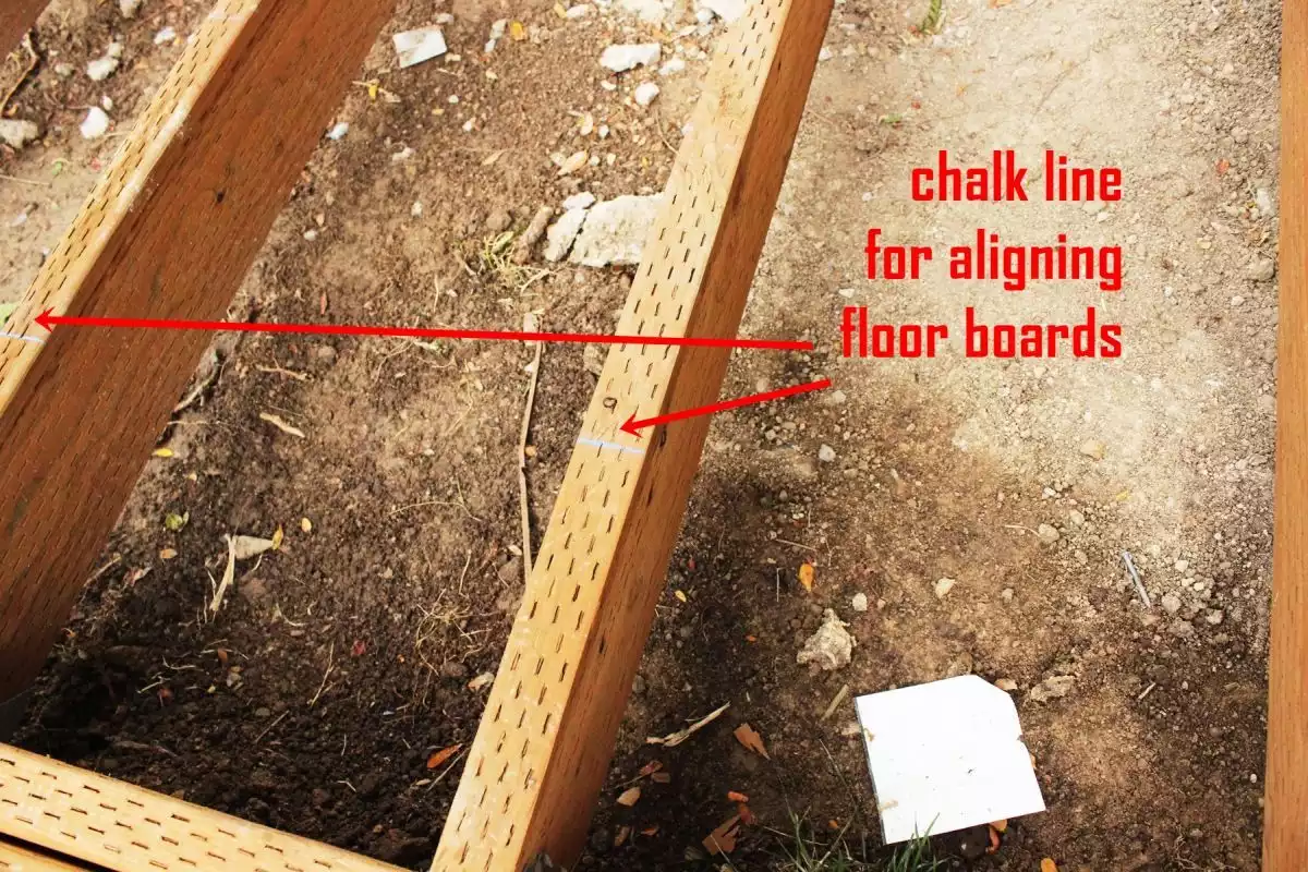 How to Install a Curved Deck Floor 3