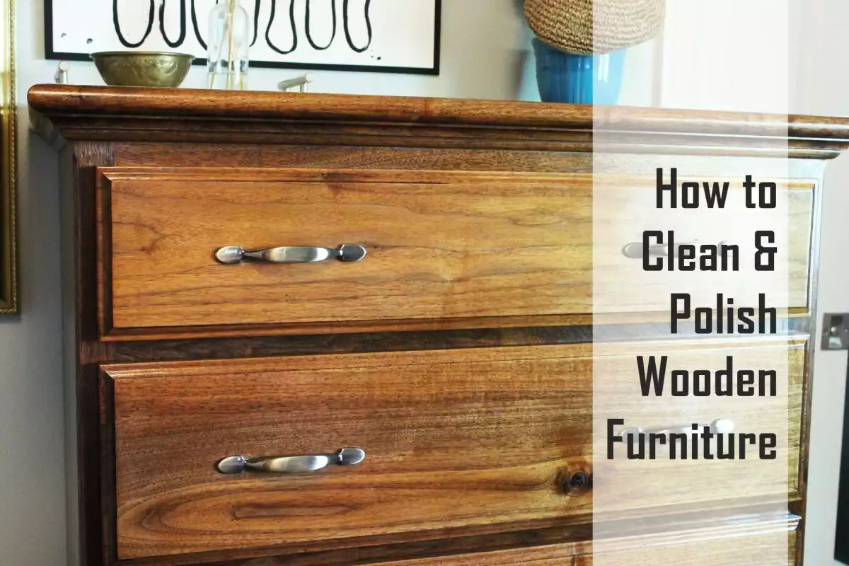 Cleaning and polishing wood