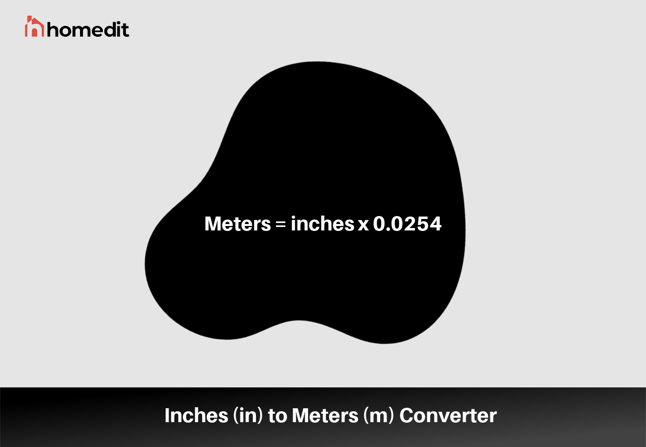 Inches to Meters (in to m) conversion calculator