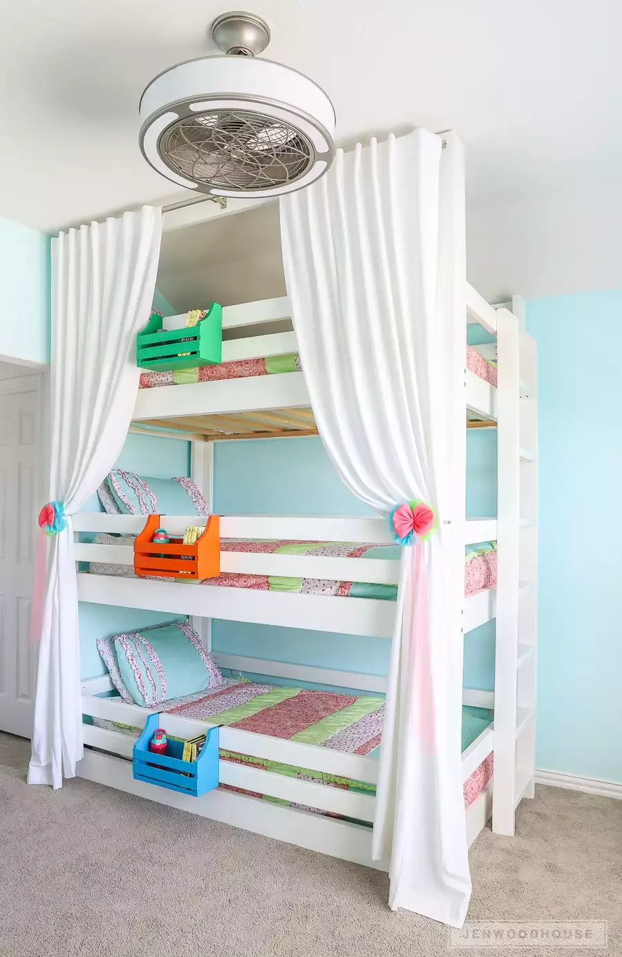 Inexpensive Triple Bunk Beds