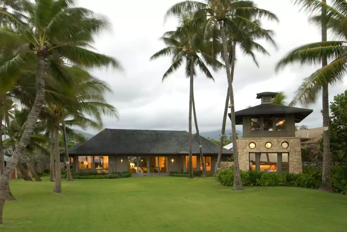 Island Home with Bonnet Roof