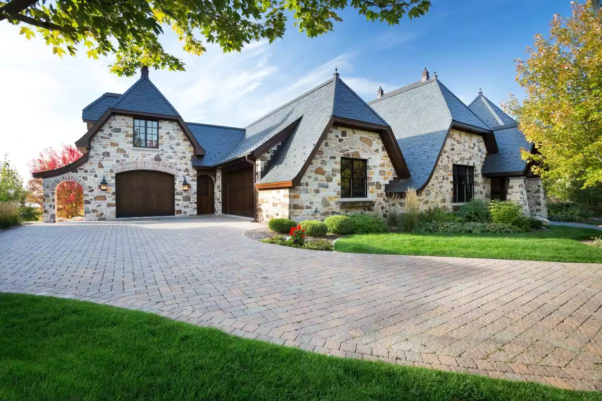 Jerkinhead Roof on English Country Home