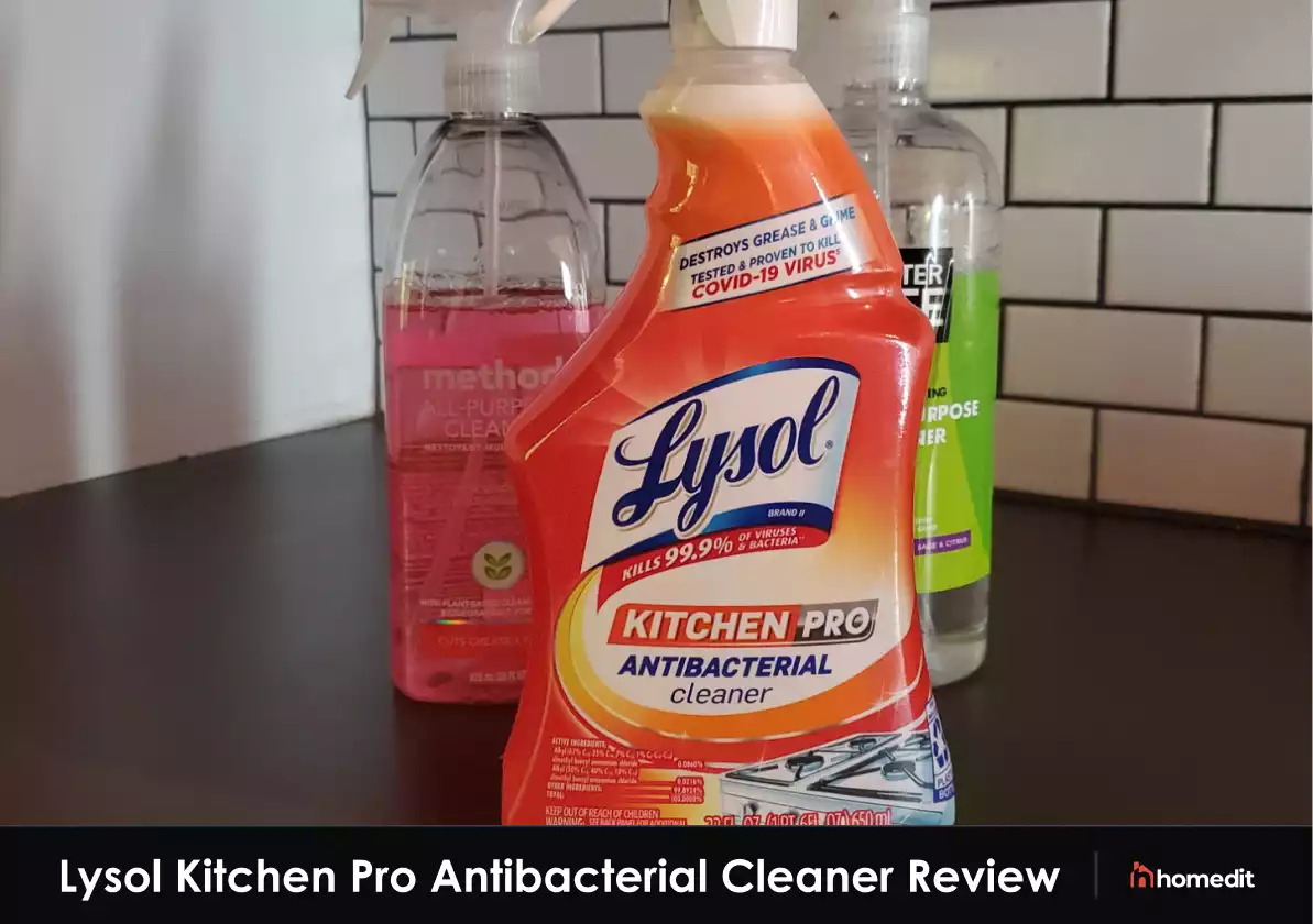 Lysol Kitchen Pro Antibacterial Cleaner Review