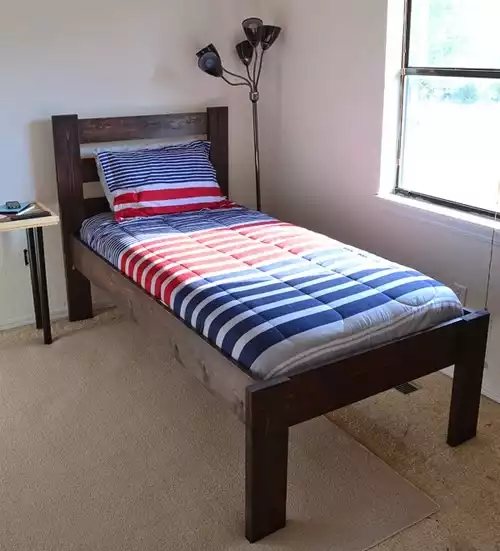 Weekend Wood Project - Build A Bed Frame