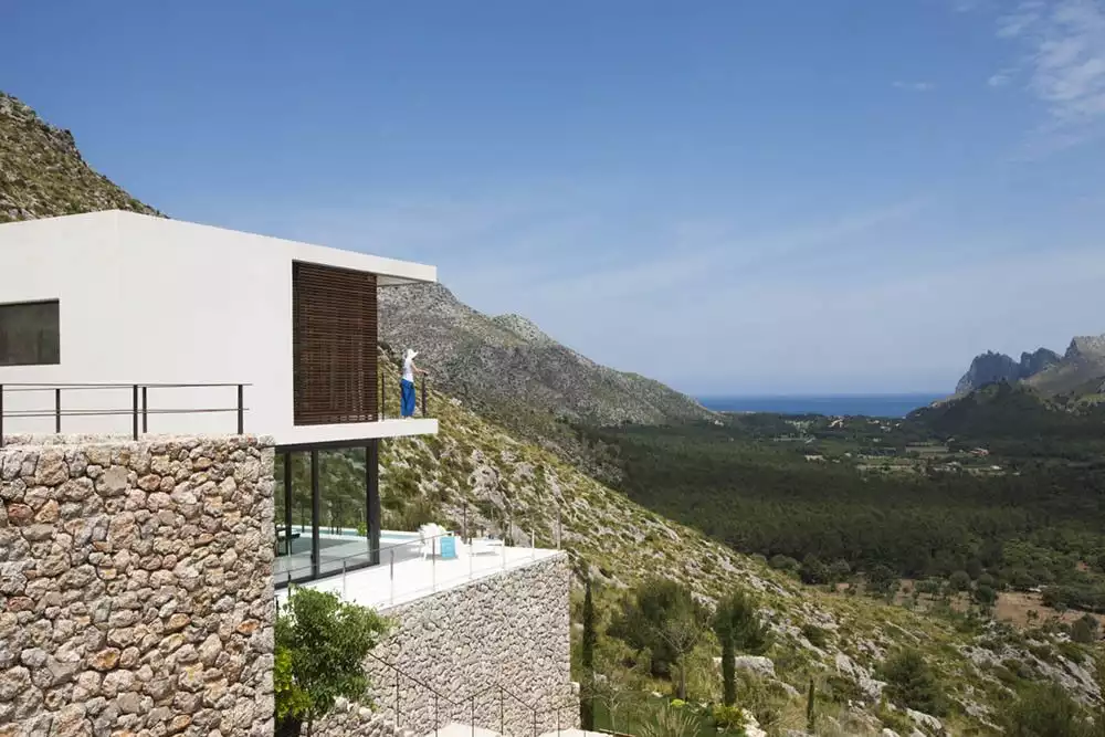 Mallorca House on Hillside View