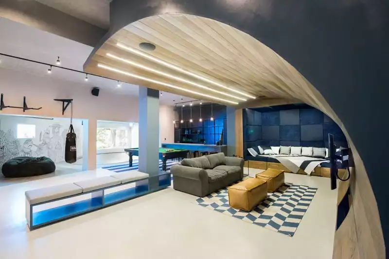 Man Cave by Designed by Inhouse Architects