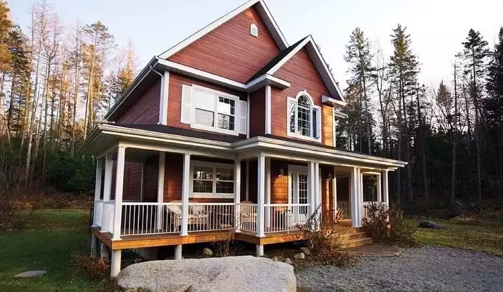 Masonite Red Siding