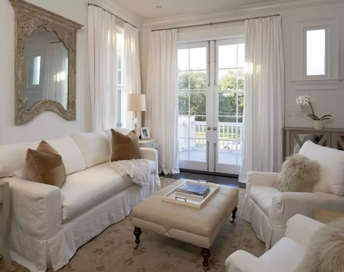 Measuring your french doors for curtains