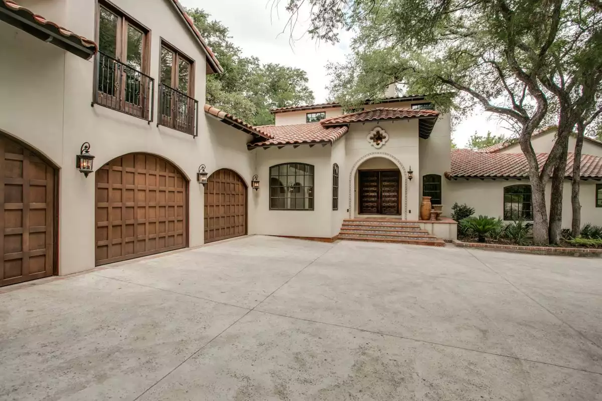 Mediterranean Style Garage Doors