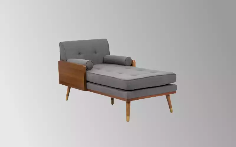 Mid-Century Modern Chaise Lounge