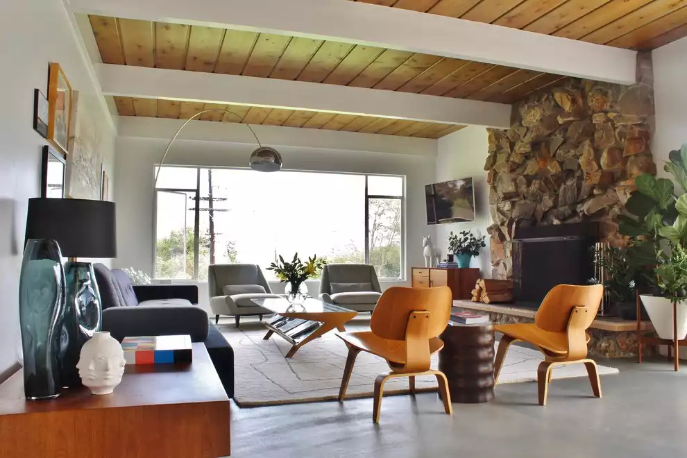 Mid-Century Modern Living Room