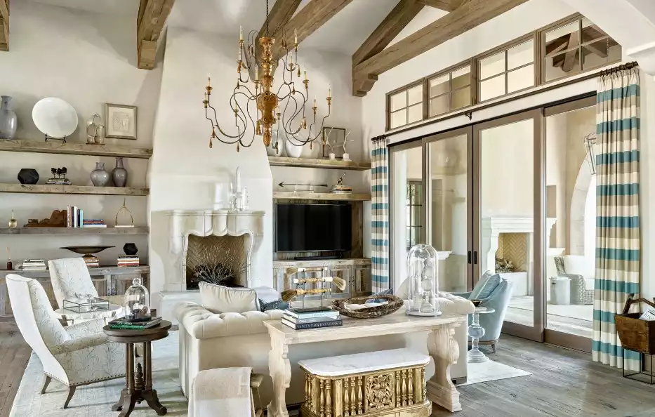 Modern Baroque Living Room