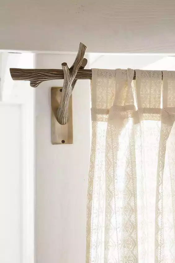 Modern curtain rod that inspire nature