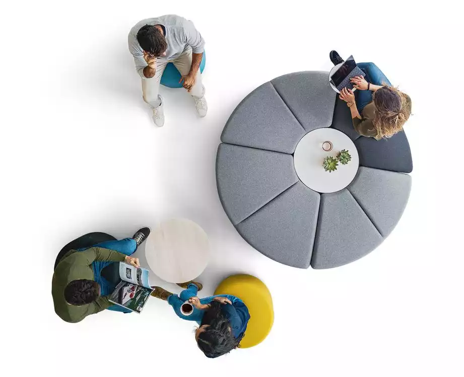 Modular Round seat for Office or Lobbyes