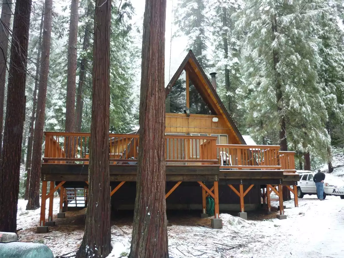 Mountain Style A-Frame Home