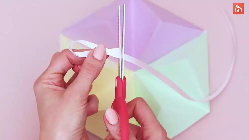 Origami paper wall decor 28