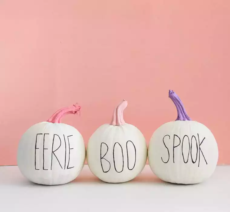 Word Pumpkin Painting