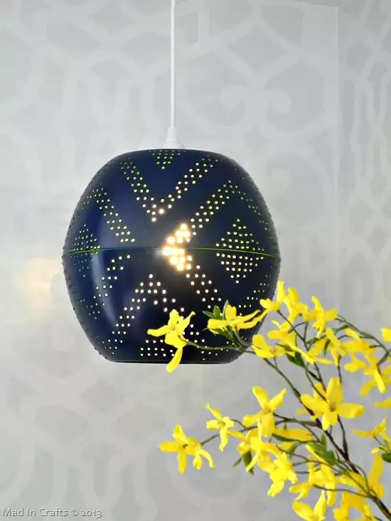 Perforated globe