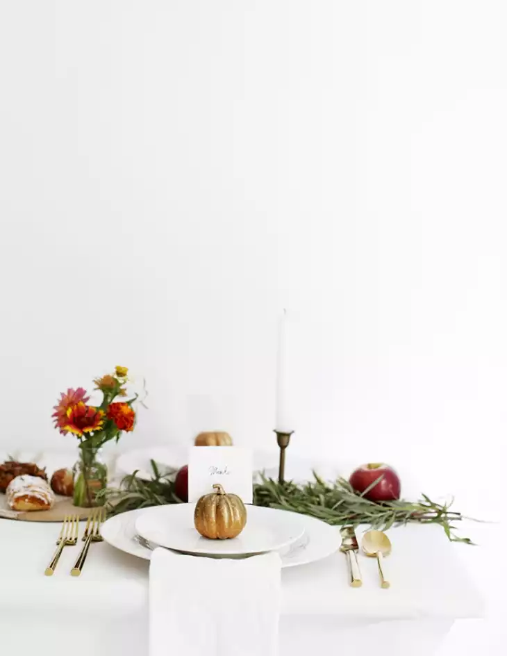Mini Pumpkin Placecard Holders