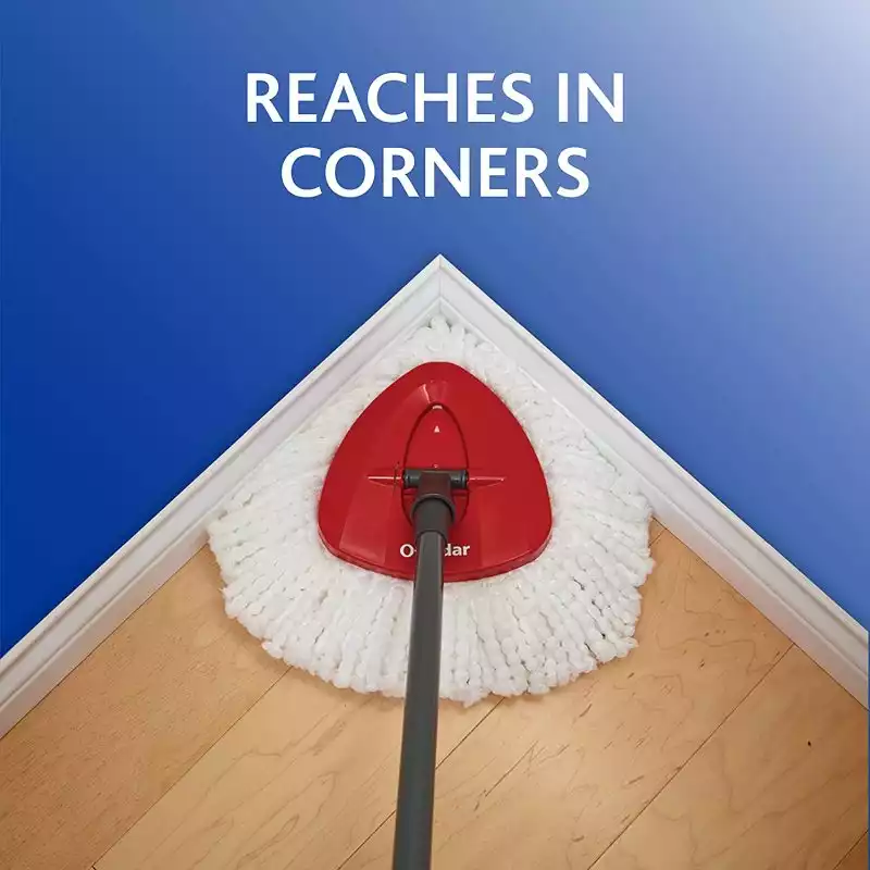 Cleans Corners - O cedar mop