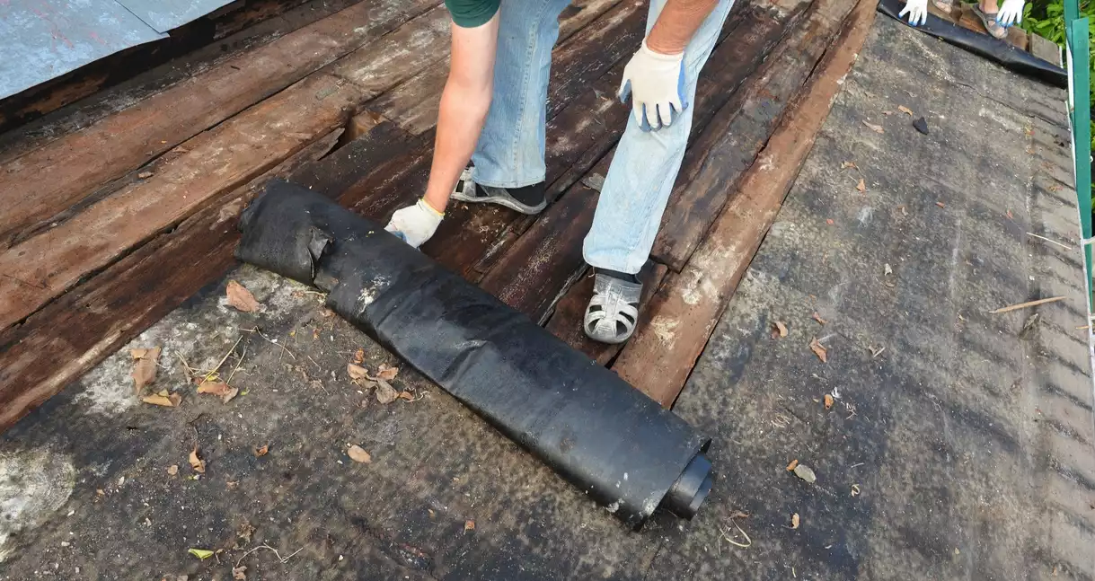 Removing old roof