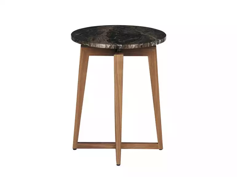 Roudn side table zen