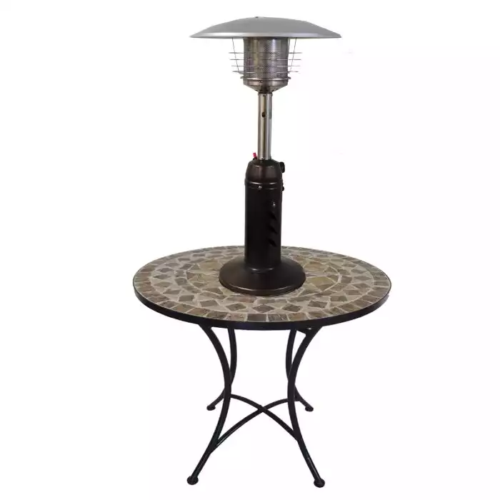 Round 11,000 BTU Propane Tabletop Patio Heater