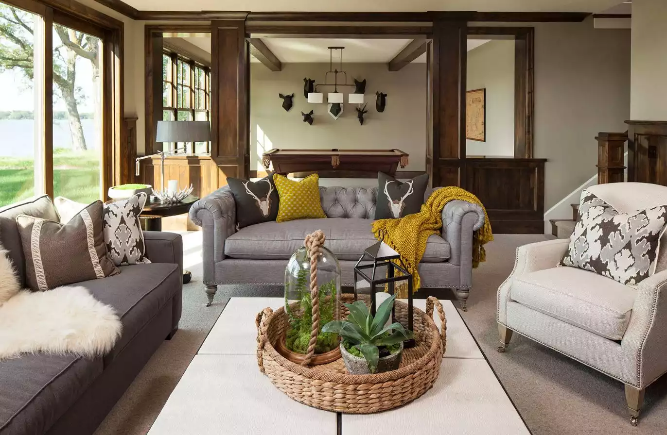 Rounded Wedge Arm Sofa