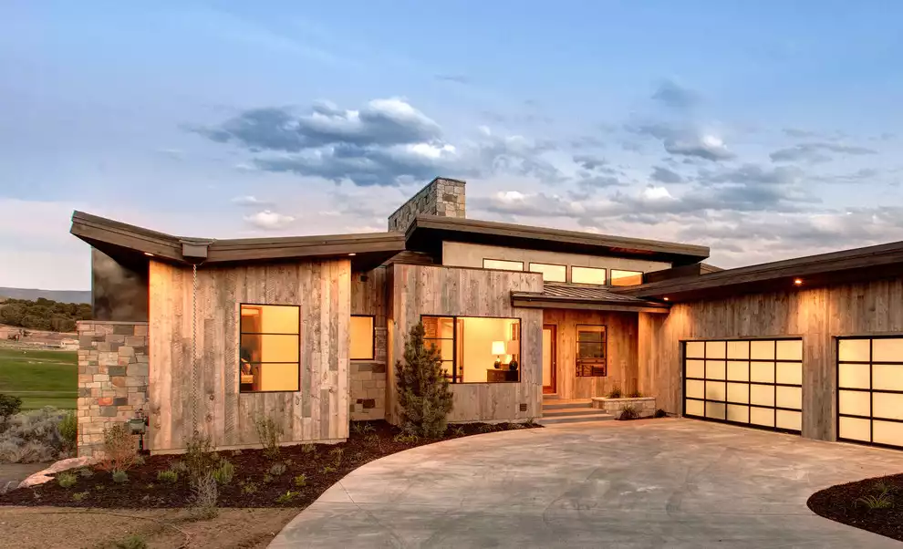 Rustic Mountain Home with Clerestory Roof